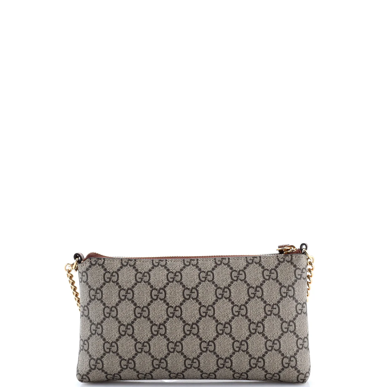 Chain Wristlet Wallet GG Coated Canvas - Deep Luxury