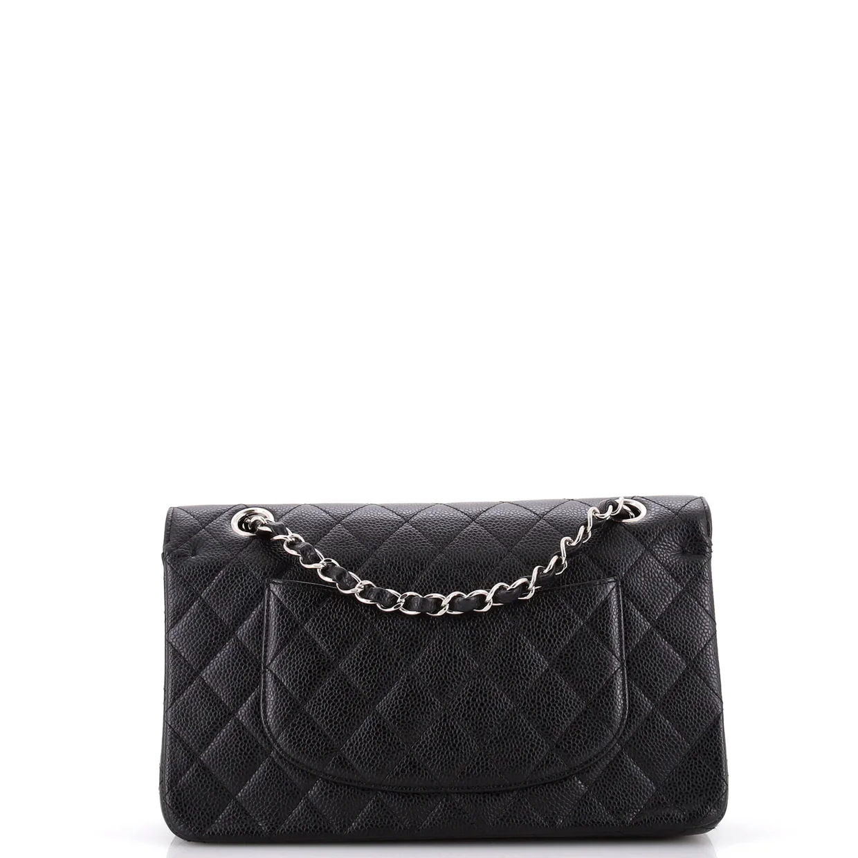 Classic Double Flap Bag Quilted Caviar Medium - Deep Luxury