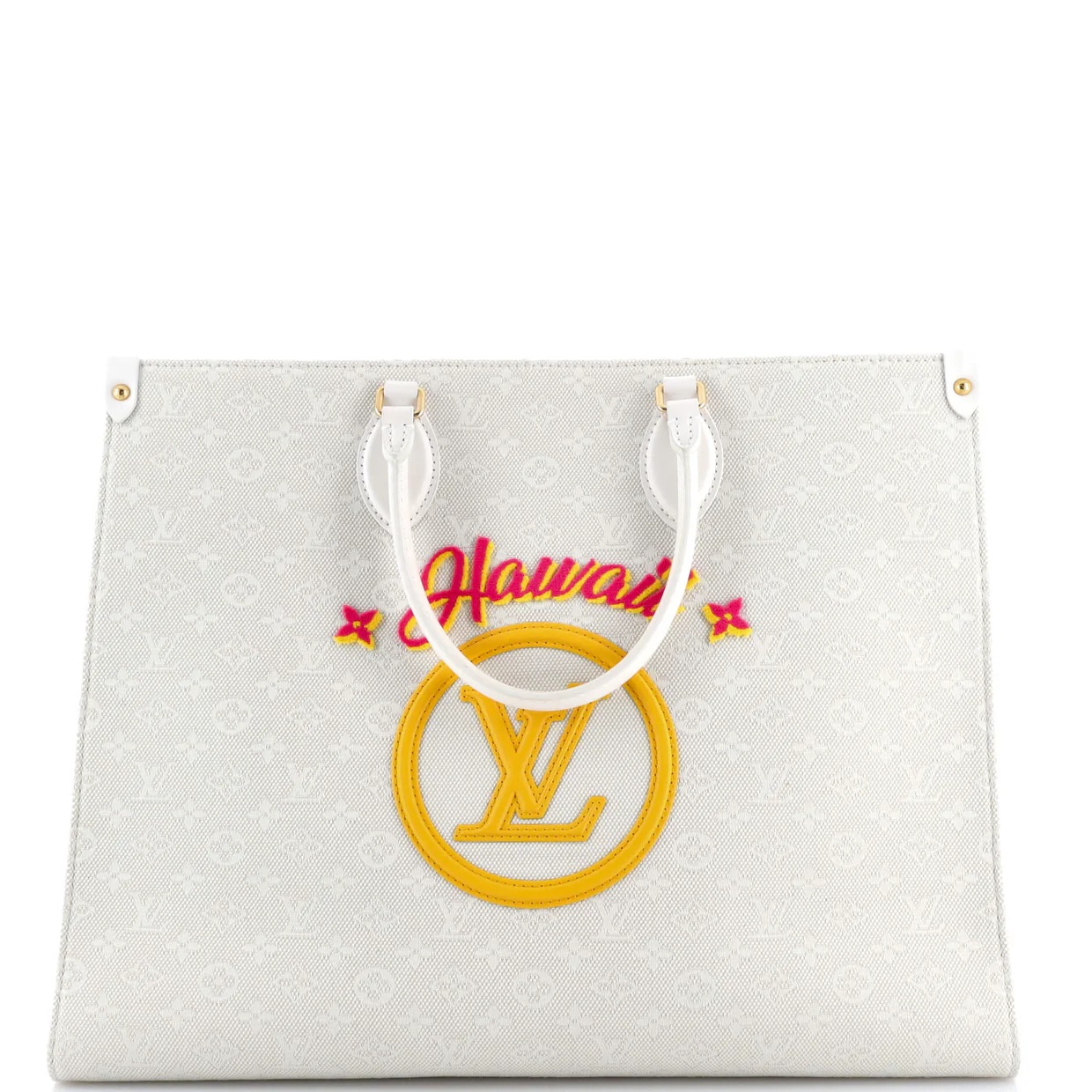 OnTheGo Tote Limited Edition Cities Monogram Jacquard and Tuffetage Canvas GM - Deep Luxury