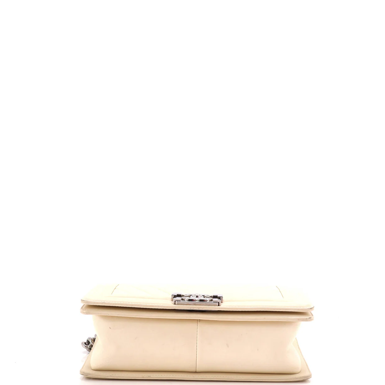 Boy Flap Bag Chevron Calfskin Old Medium - Deep Luxury