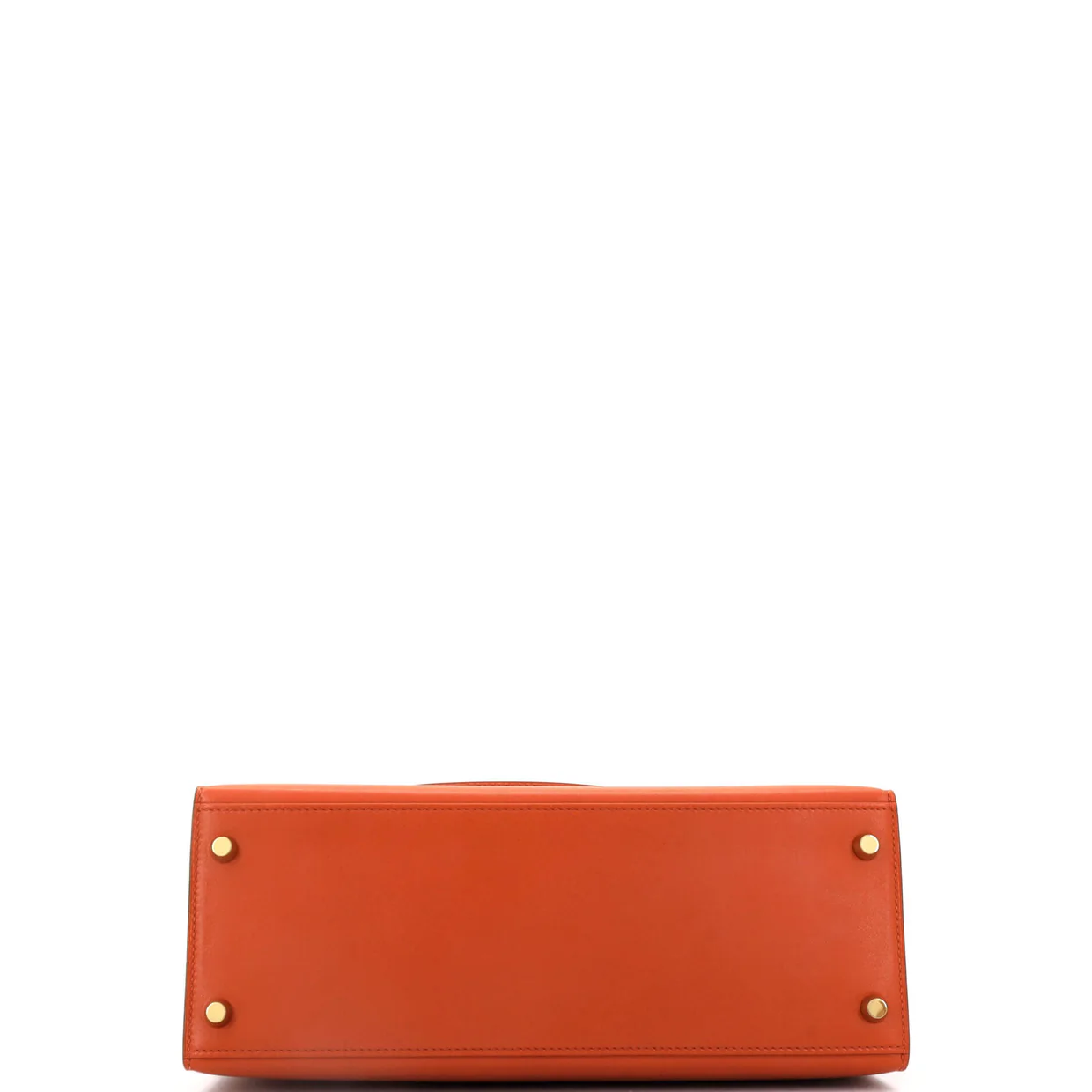 Kelly Handbag Terre Battue Tadelakt with Gold Hardware 28 - Deep Luxury