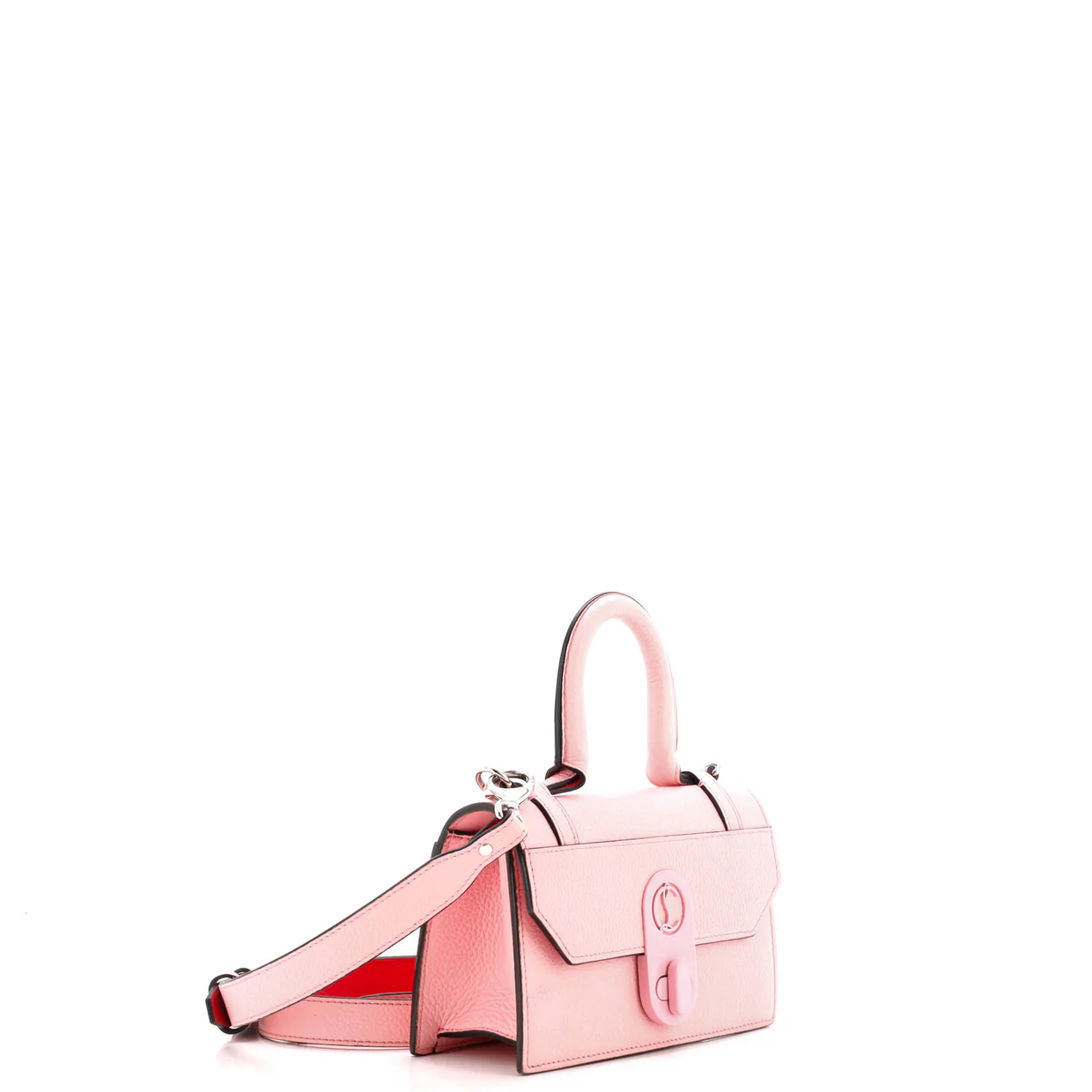 Elisa Top Handle Bag Leather Mini - Deep Luxury