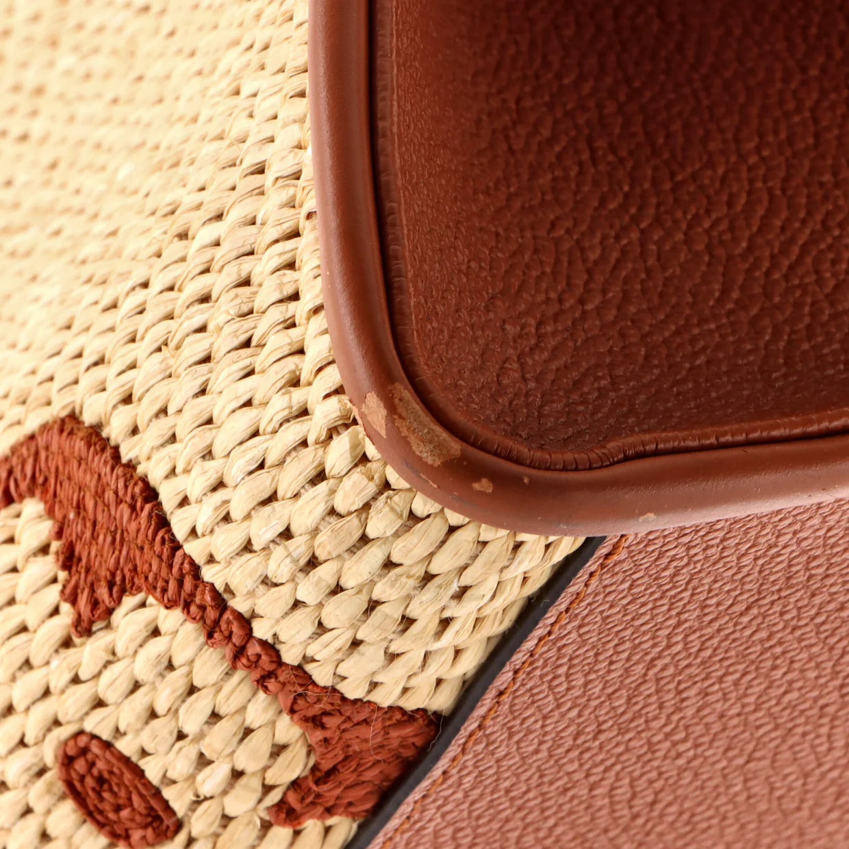 OnTheGo Tote Monogram Giant Raffia GM - Deep Luxury