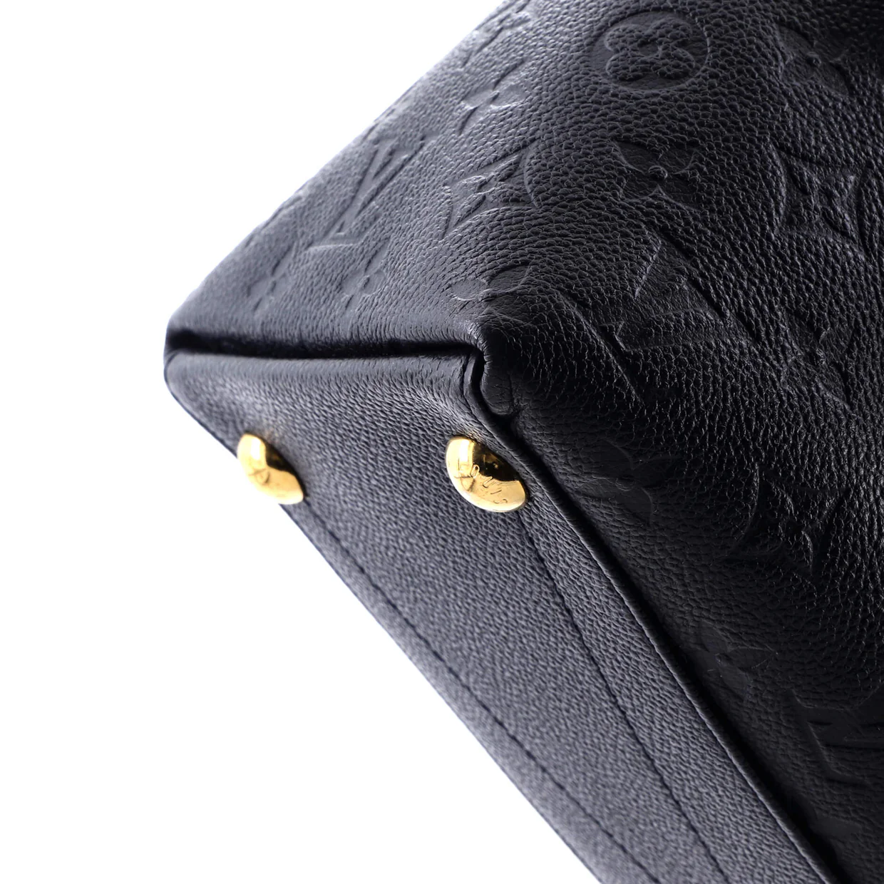 V Tote Monogram Empreinte Leather MM - Deep Luxury