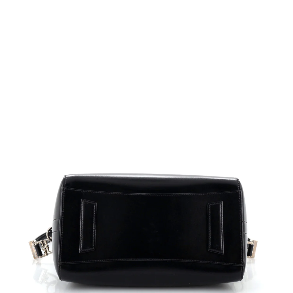 Antigona Bag Glazed Leather Small - Deep Luxury