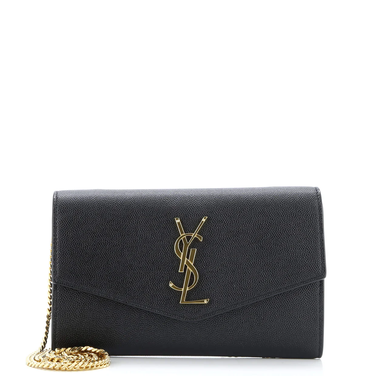 Uptown Chain Wallet Leather - Deep Luxury