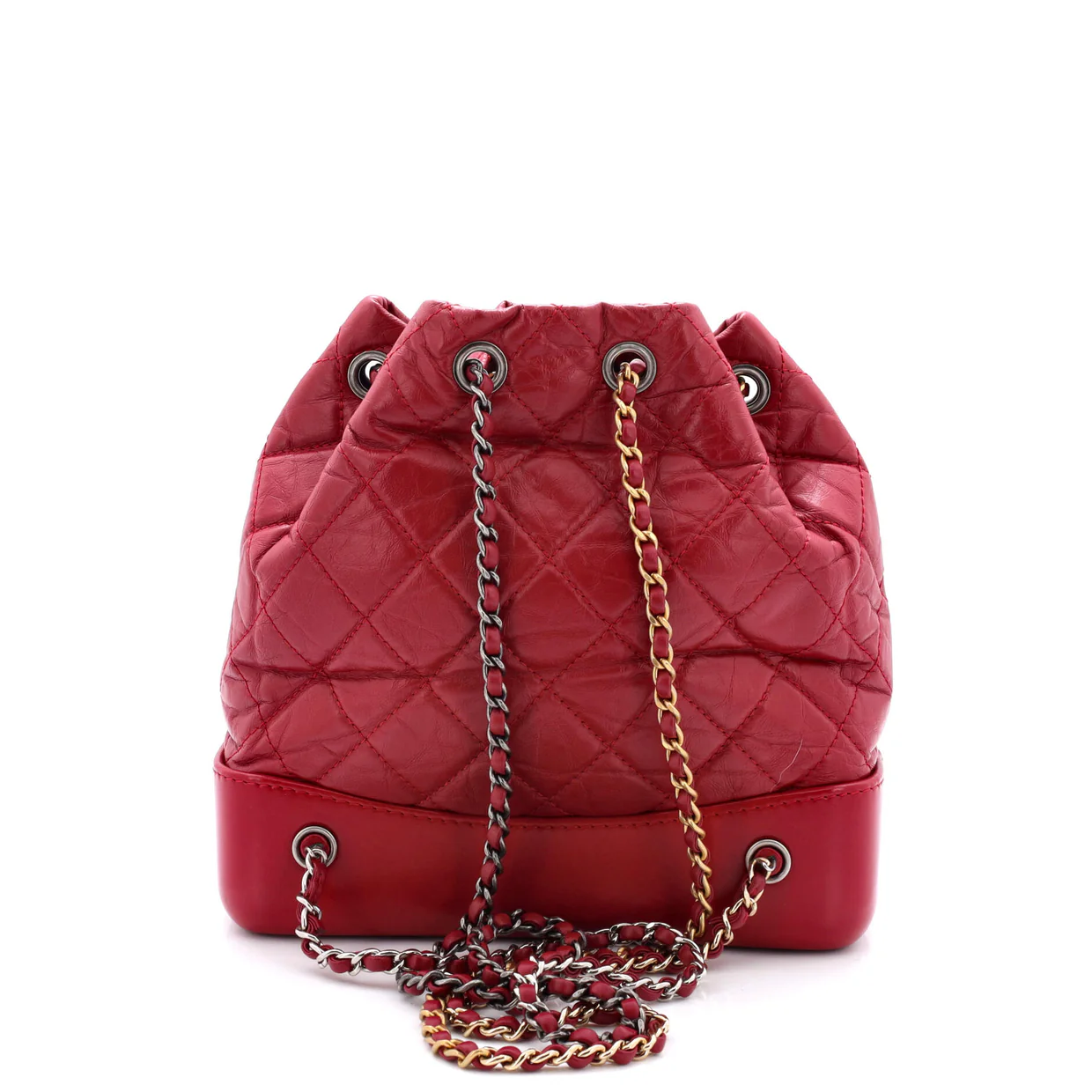 Gabrielle Backpack Quilted Calfskin Small - Deep Luxury