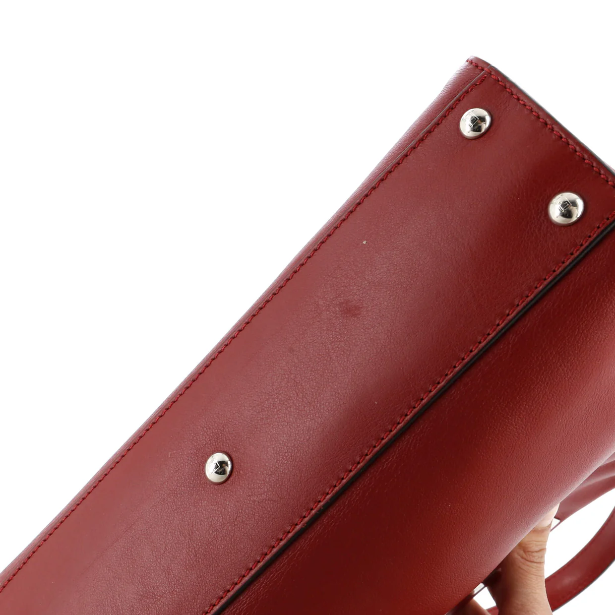 Monster Peekaboo Bag Calfskin and Python Large - Deep Luxury