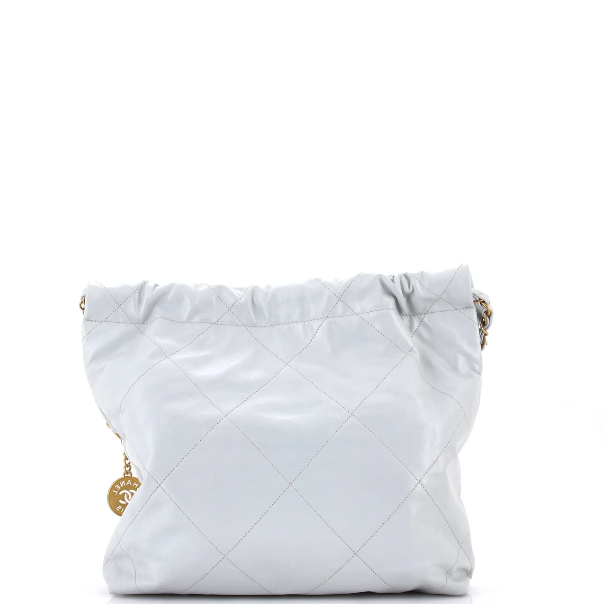 22 Chain Hobo Quilted Calfskin Small - Deep Luxury