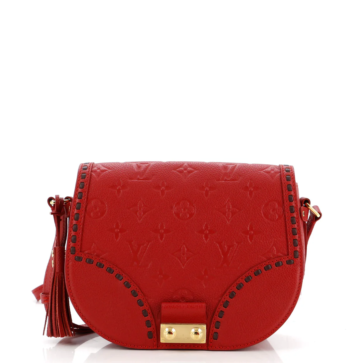 Junot Handbag Monogram Empreinte Leather - Deep Luxury