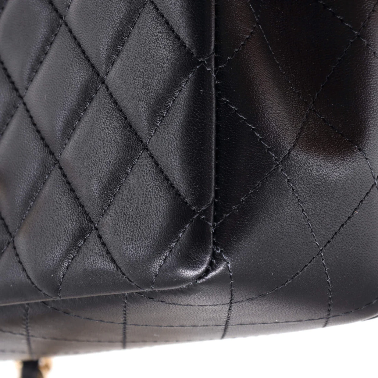 Coco Charms Classic Single Flap Bag Quilted Lambskin Mini - Deep Luxury