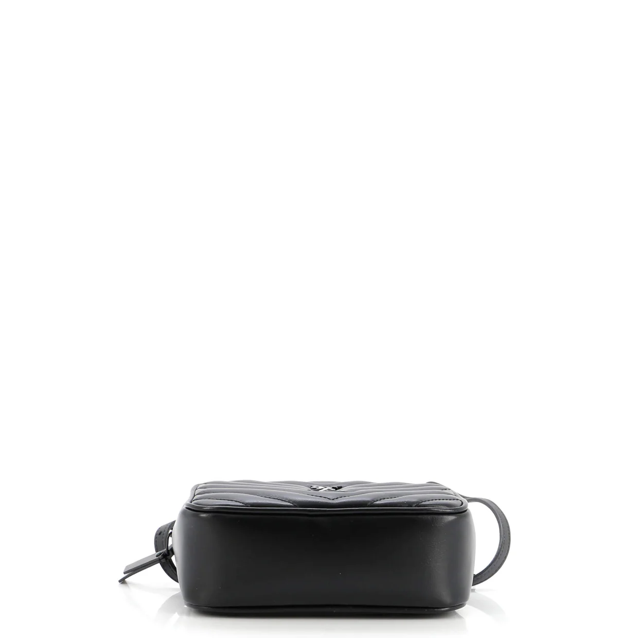 Lou Belt Bag Matelasse Chevron Leather - Deep Luxury