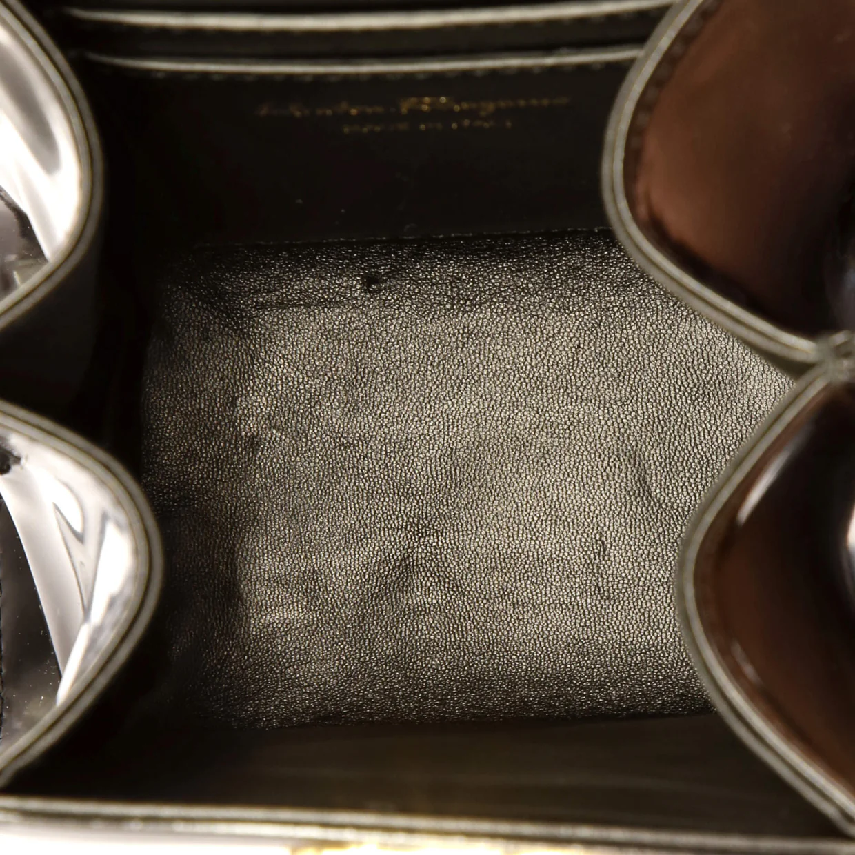 Iconic Top Handle Bag Leather XS - Deep Luxury