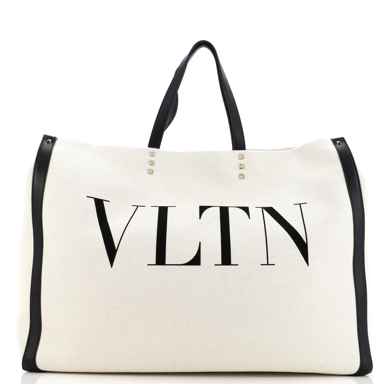 Grande Plage VLTN Tote Canvas Large - Deep Luxury