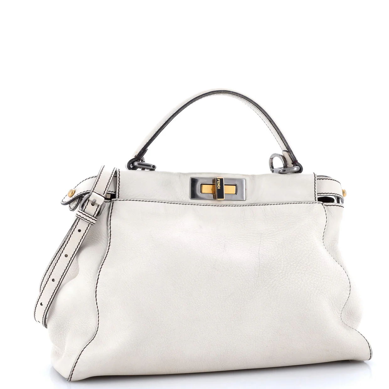 Peekaboo Bag Soft Leather Regular - Deep Luxury