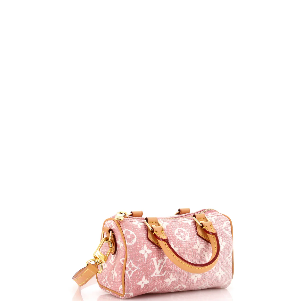 Speedy Bandouliere NM Bag Monogram Jacquard Denim Nano - Deep Luxury