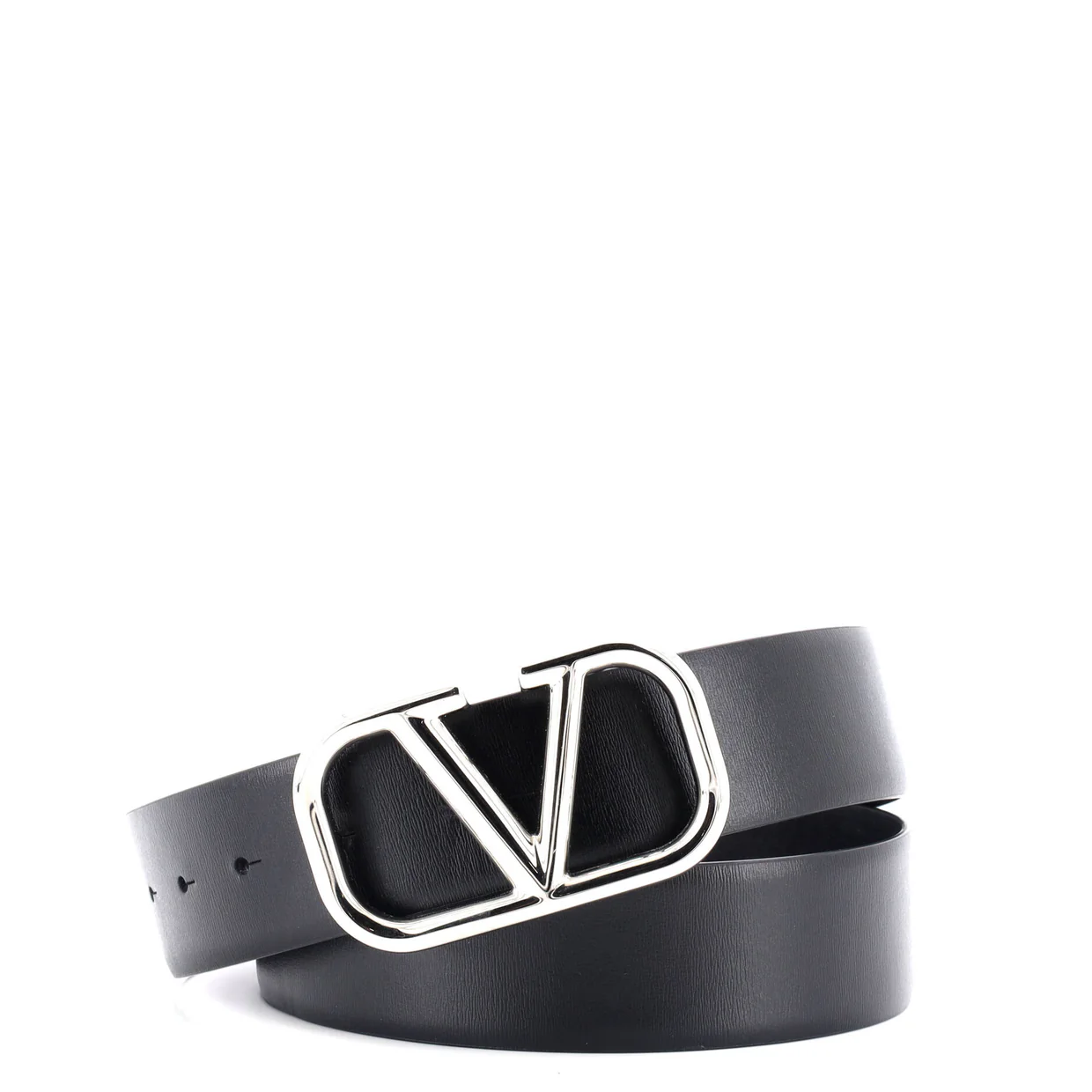 VLogo Reversible Belt Leather Wide - Deep Luxury