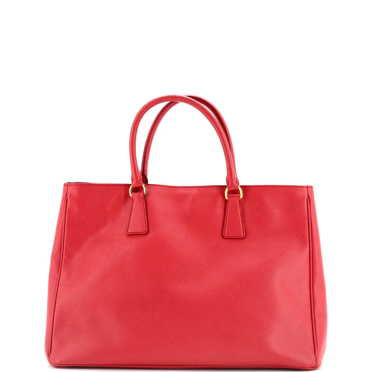Lux Open Tote Saffiano Leather Large - Deep Luxury