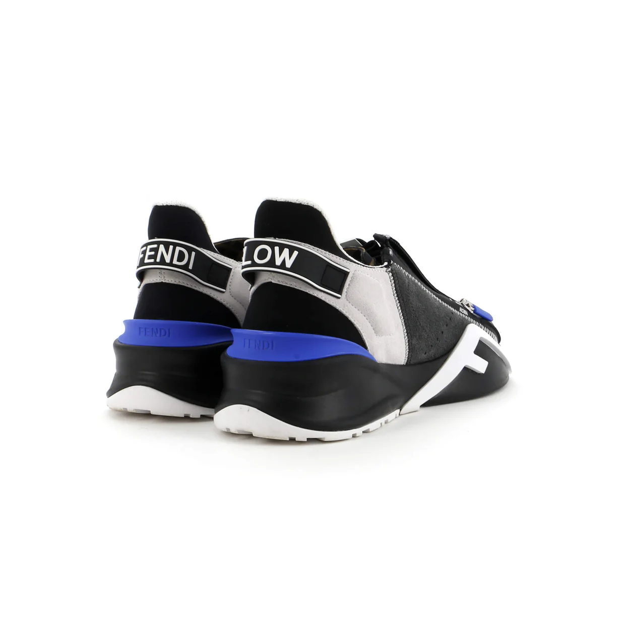 Men's Flow Low-Top Sneakers Suede - Deep Luxury