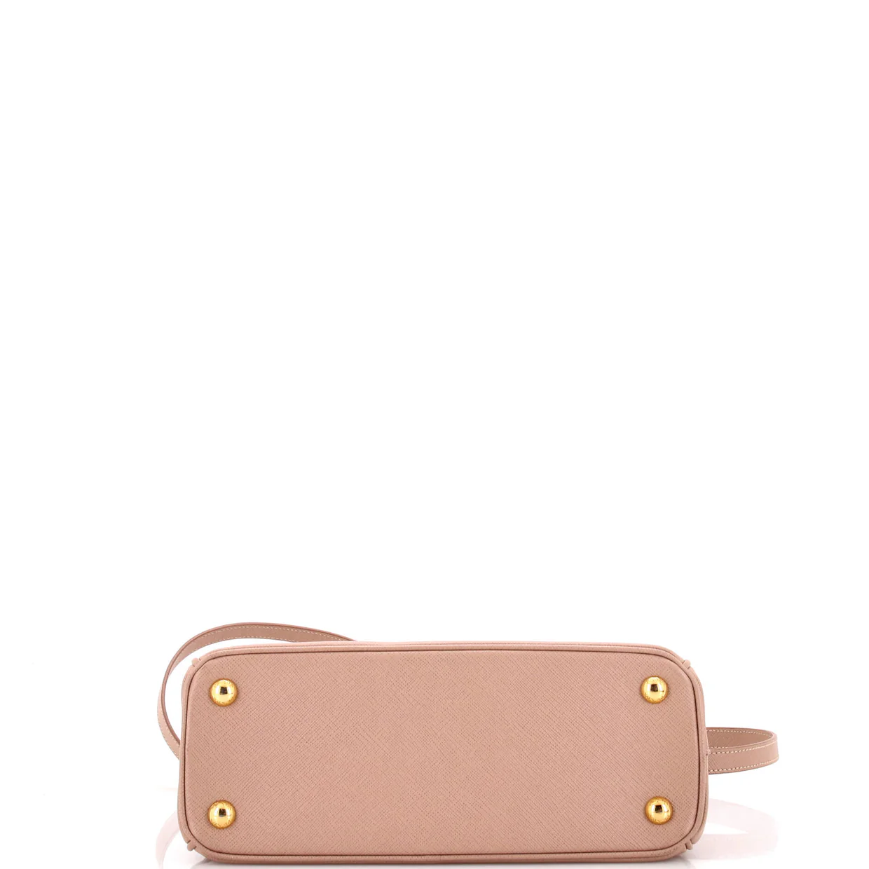 Double Zip Lux Tote Saffiano Leather Mini - Deep Luxury
