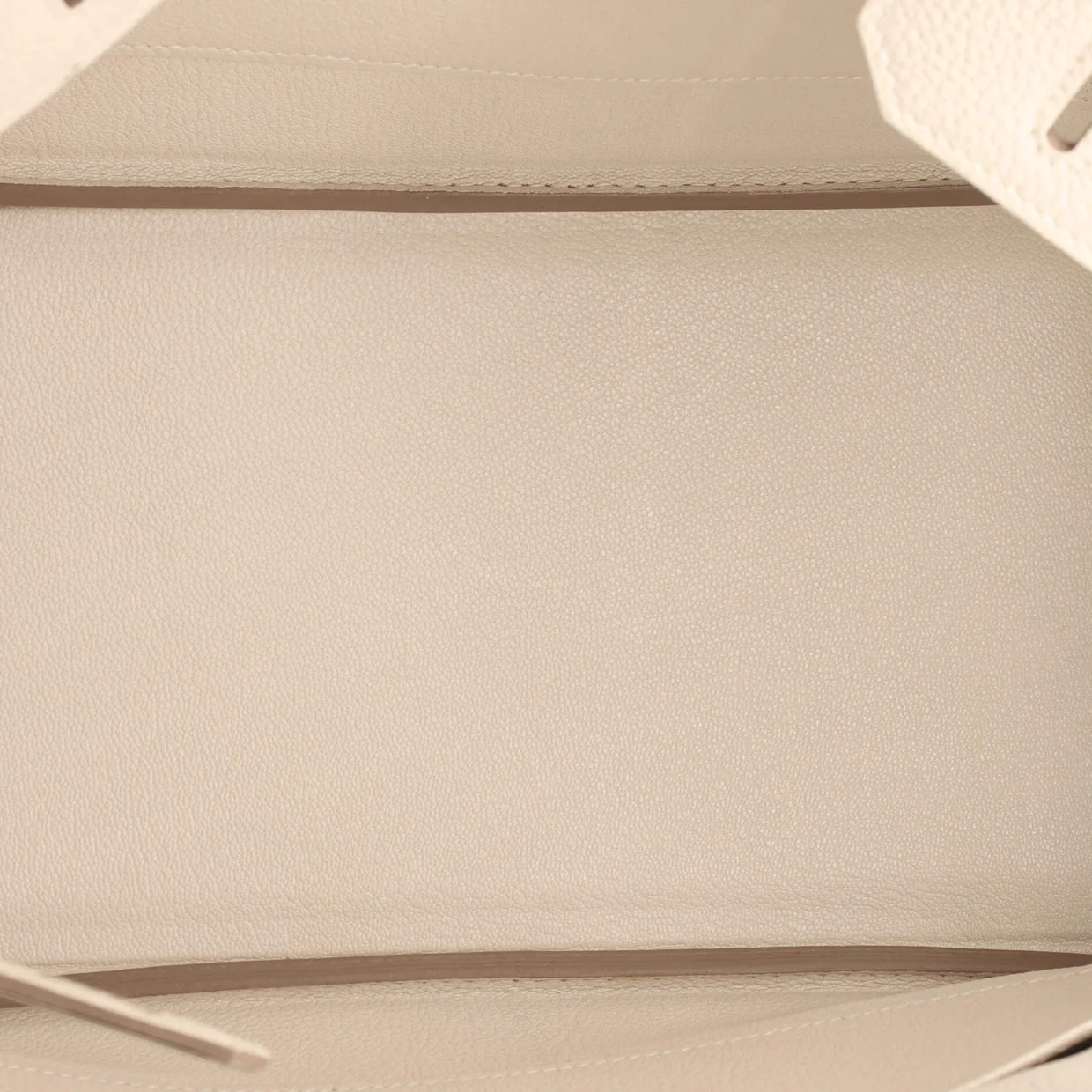 Birkin Handbag Light Togo with Palladium Hardware 30 - Deep Luxury