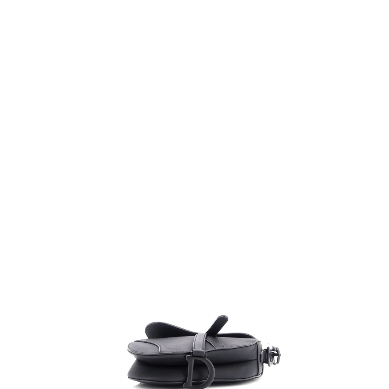 Ultra Matte Saddle Handbag Leather Mini - Deep Luxury