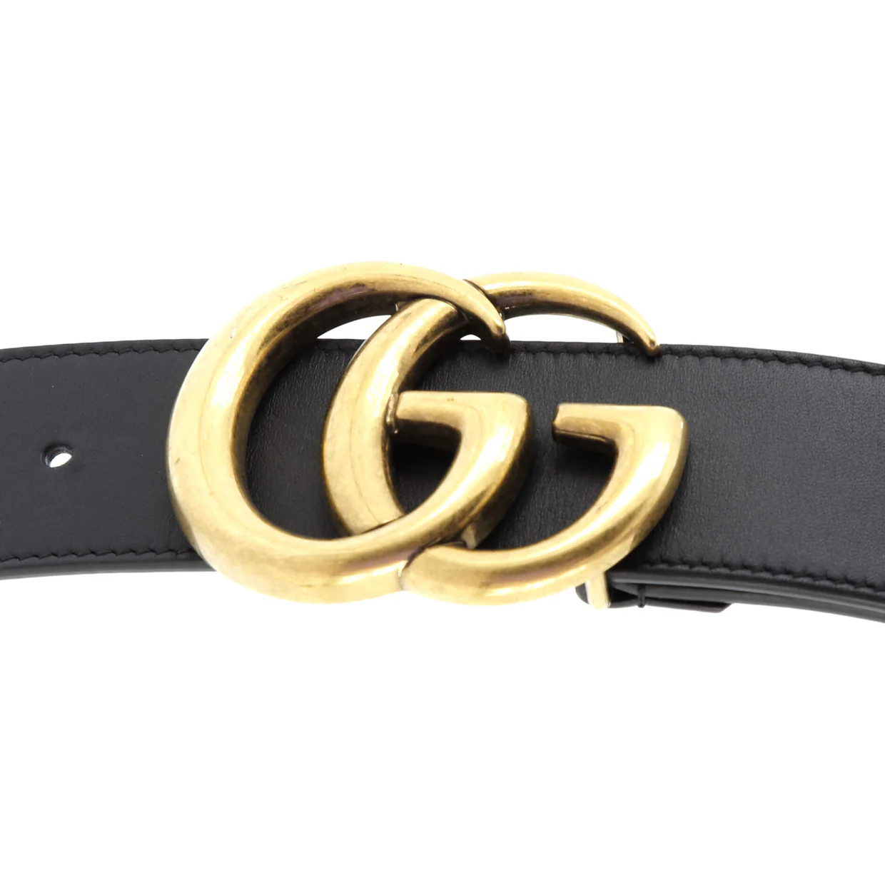 GG Marmont Belt Leather Medium - Deep Luxury