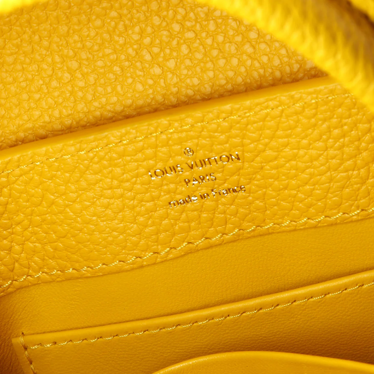 Braided Chain Capucines Bag Taurillon Leather Mini - Deep Luxury