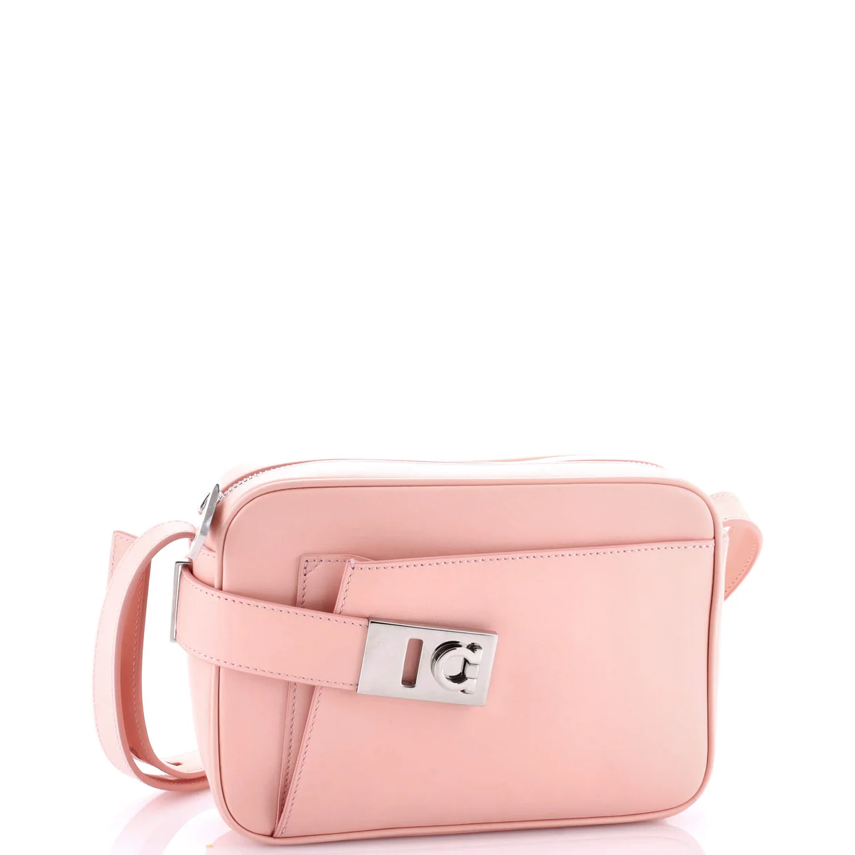 Zip Camera Bag Leather - Deep Luxury