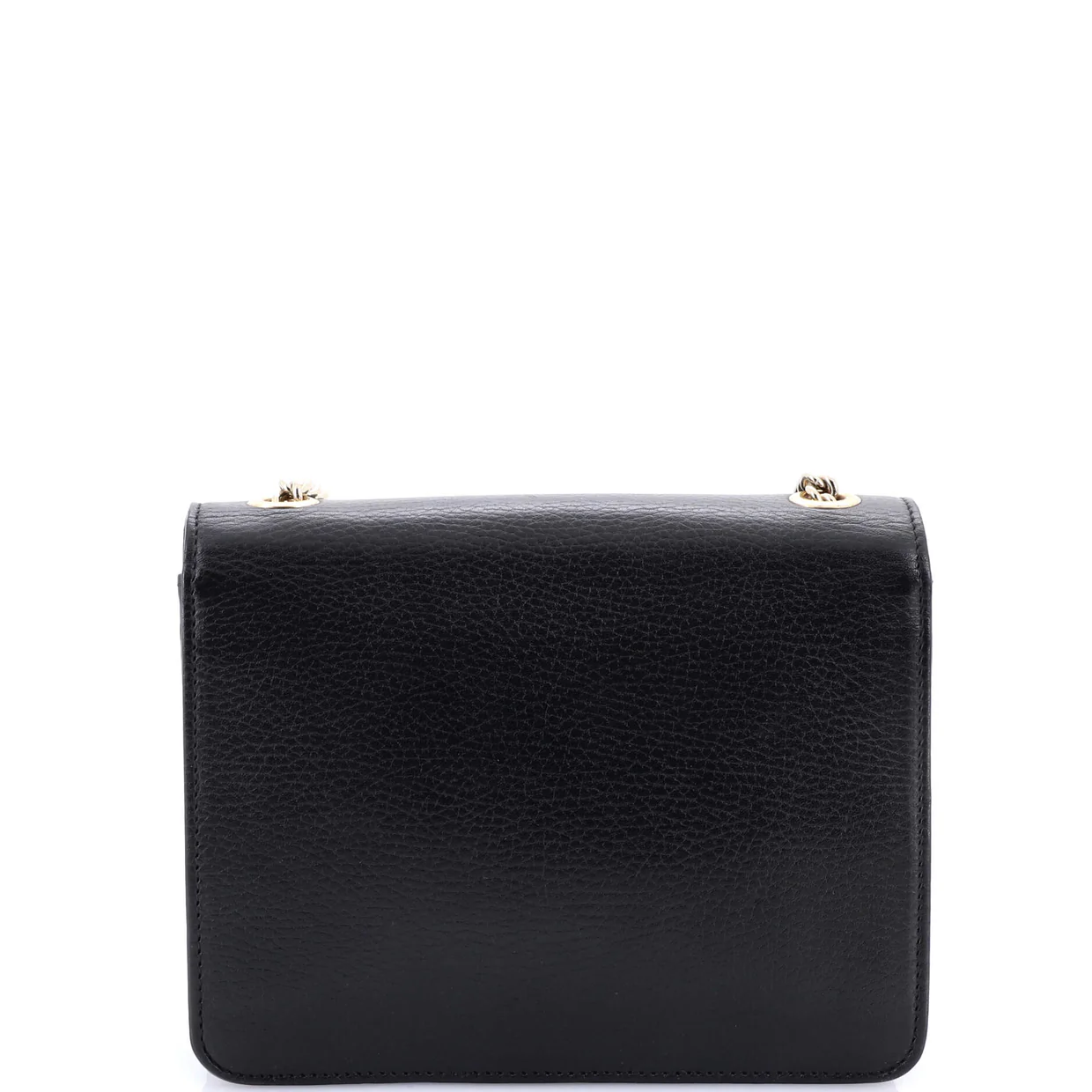 Interlocking Shoulder Bag Leather Small - Deep Luxury