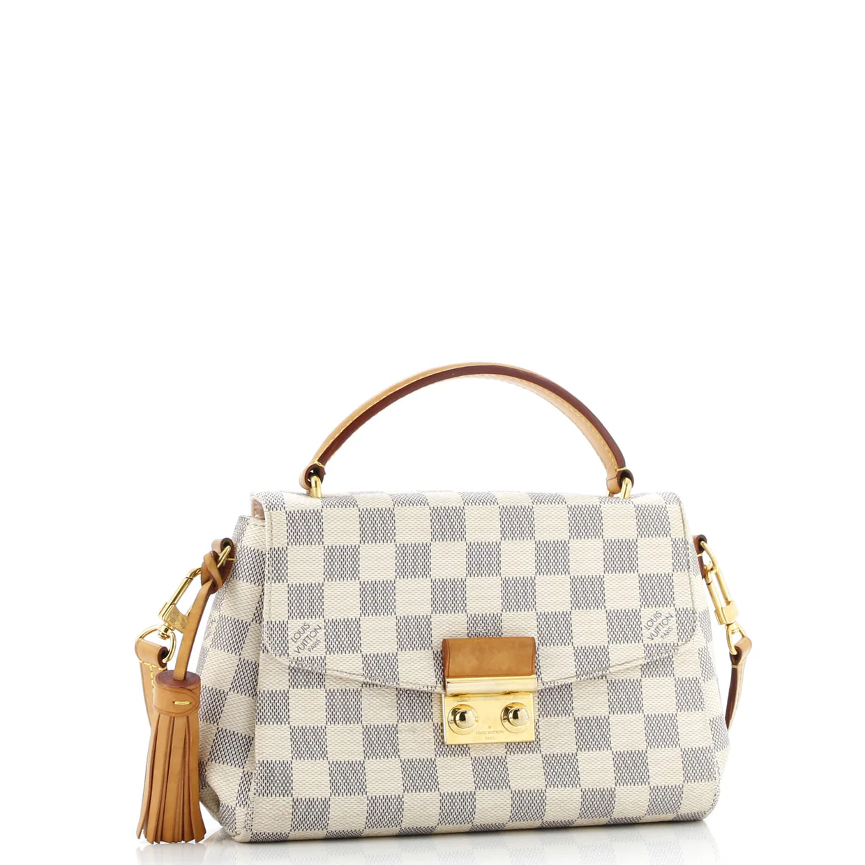 Croisette Handbag Damier - Deep Luxury