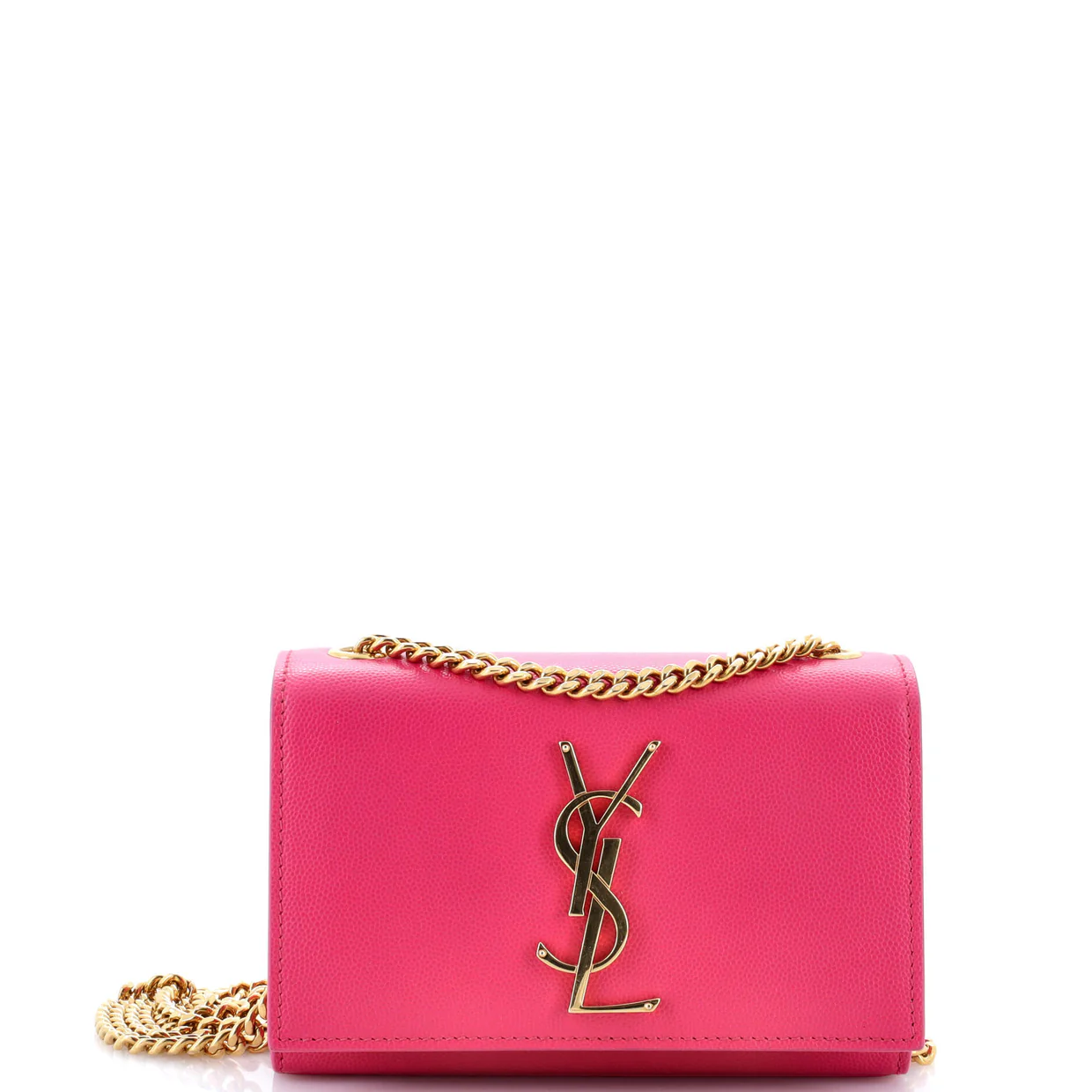 Classic Monogram Crossbody Bag Grainy Leather Small - Deep Luxury