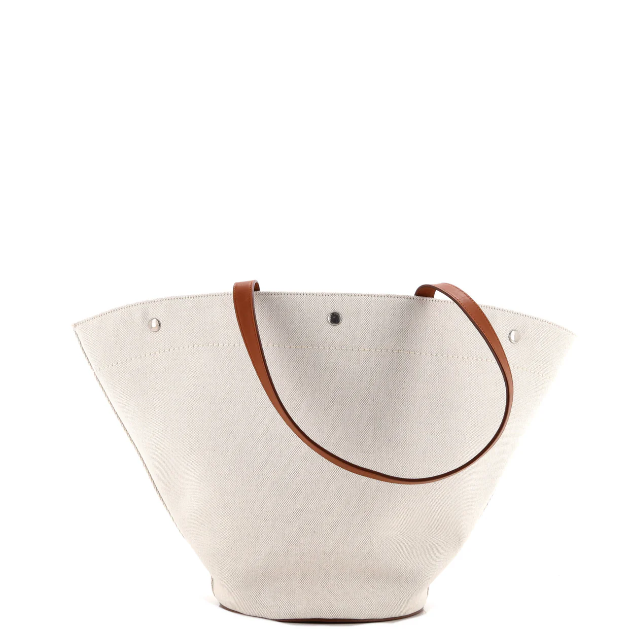 Rive Gauche Trapezoid Tote Canvas - Deep Luxury