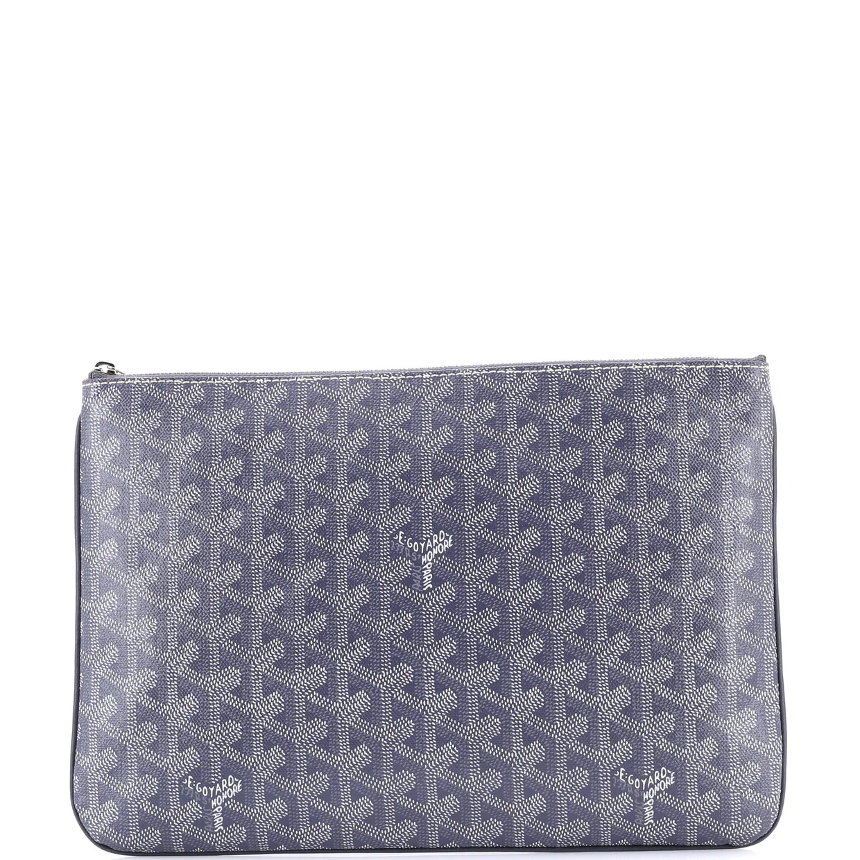 Senat Zip Pouch Coated Canvas MM - Deep Luxury