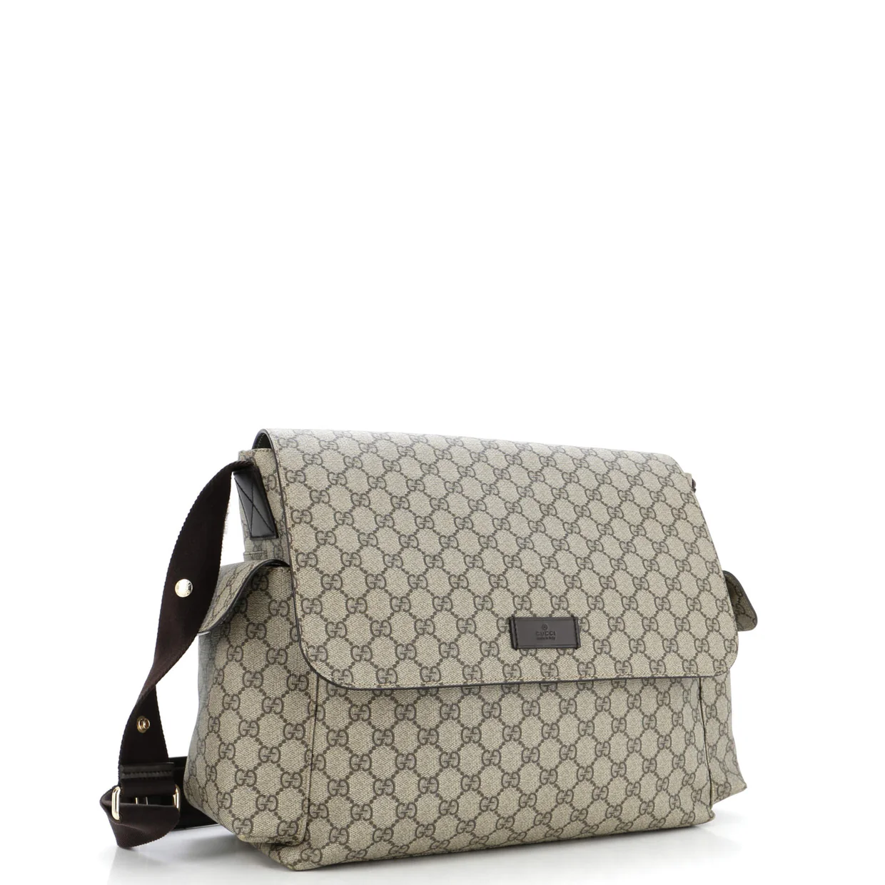 Diaper Bag GG Coated Canvas - Deep Luxury