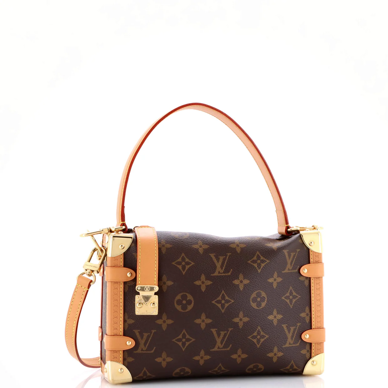 Side Trunk Handbag Monogram Canvas MM - Deep Luxury