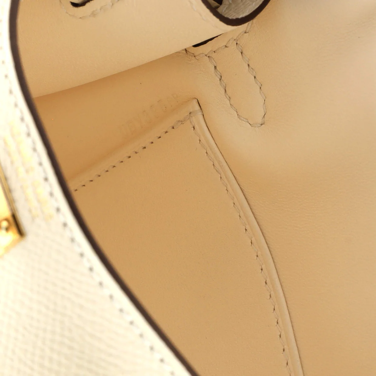 Kelly Mini II Bag Light Epsom with Gold Hardware 20 - Deep Luxury
