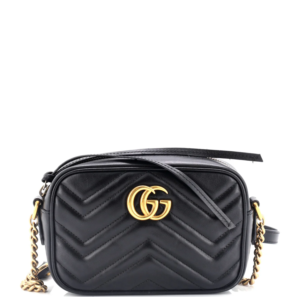 GG Marmont Shoulder Bag Matelasse Leather Mini - Deep Luxury