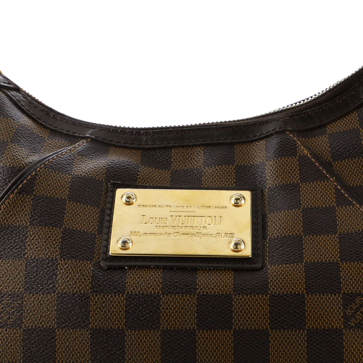 Thames Handbag Damier PM - Deep Luxury