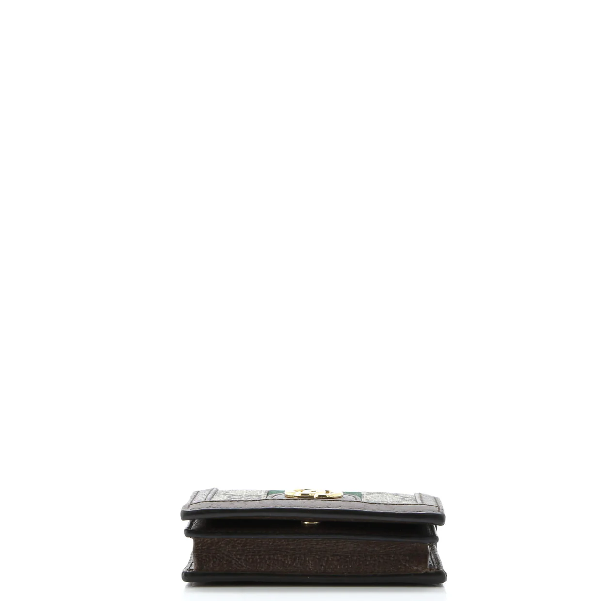 Ophidia Trifold Wallet GG Coated Canvas Compact - Deep Luxury