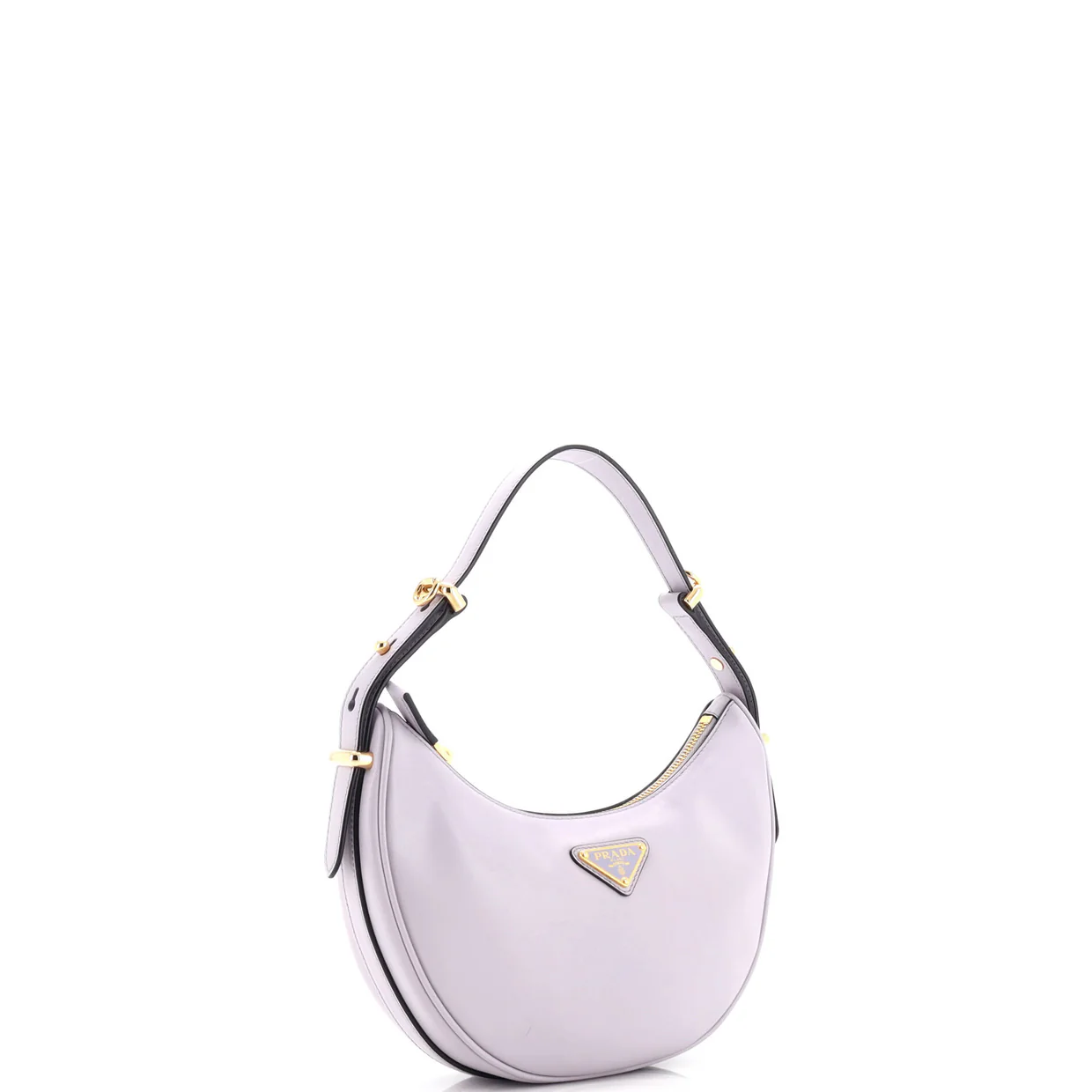Arque Half Moon Hobo Leather Mini - Deep Luxury