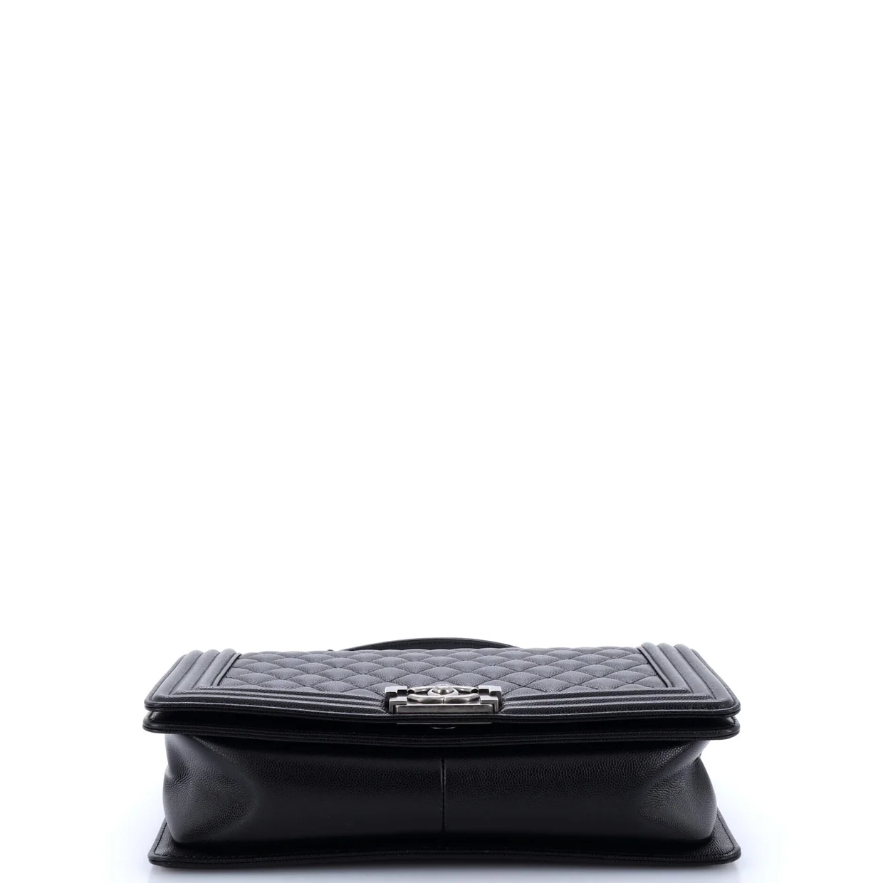 Boy Flap Bag Quilted Caviar New Medium - Deep Luxury