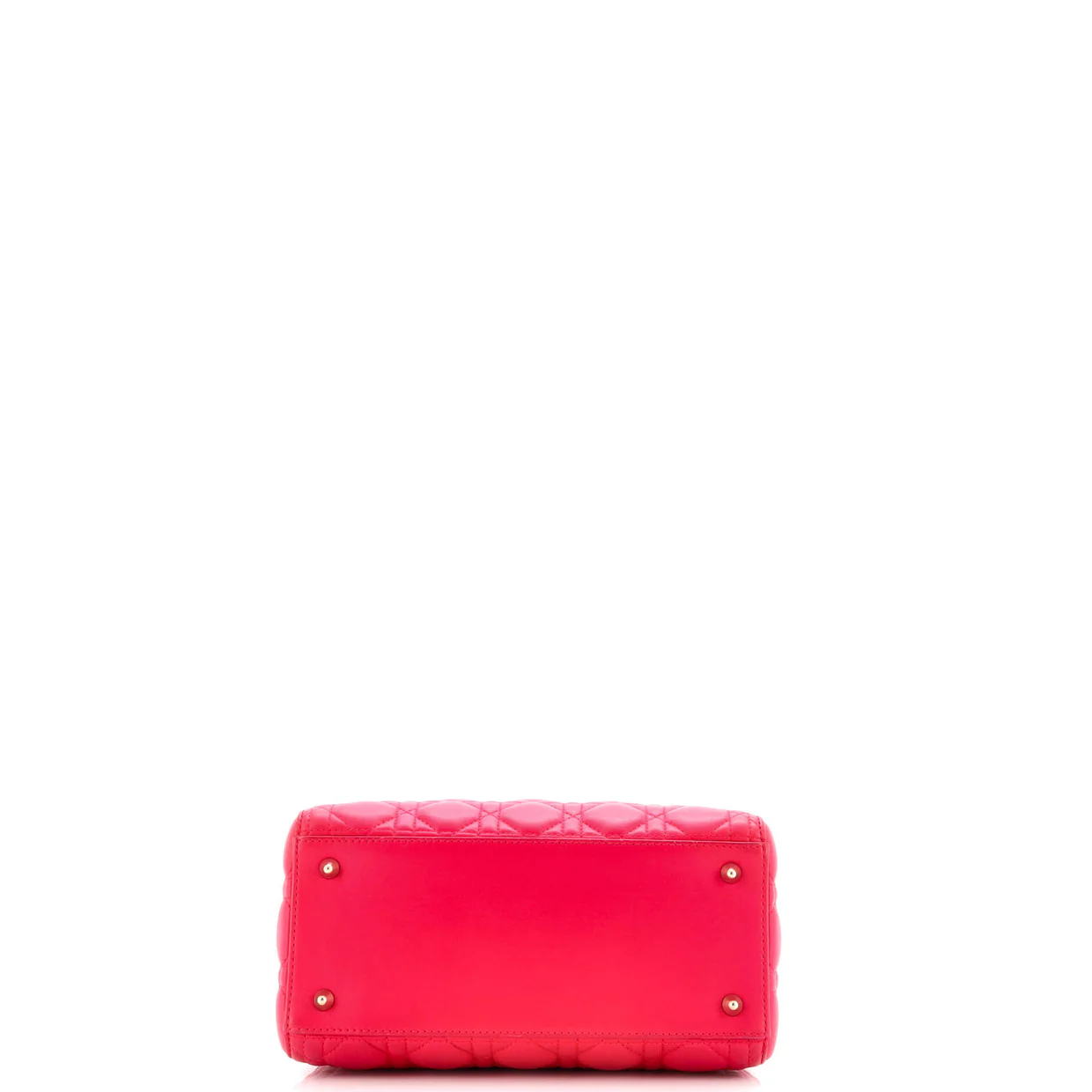 Lady Dior Bag Cannage Quilt Lambskin Medium - Deep Luxury