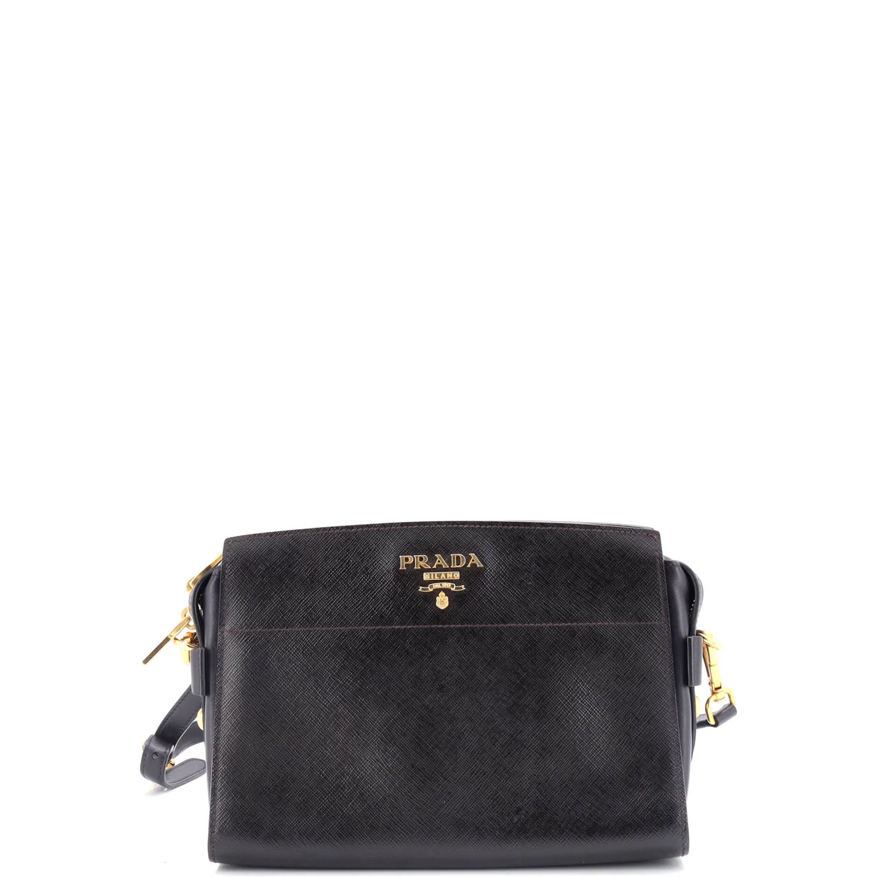 Bibliotheque Crossbody Saffiano Leather - Deep Luxury