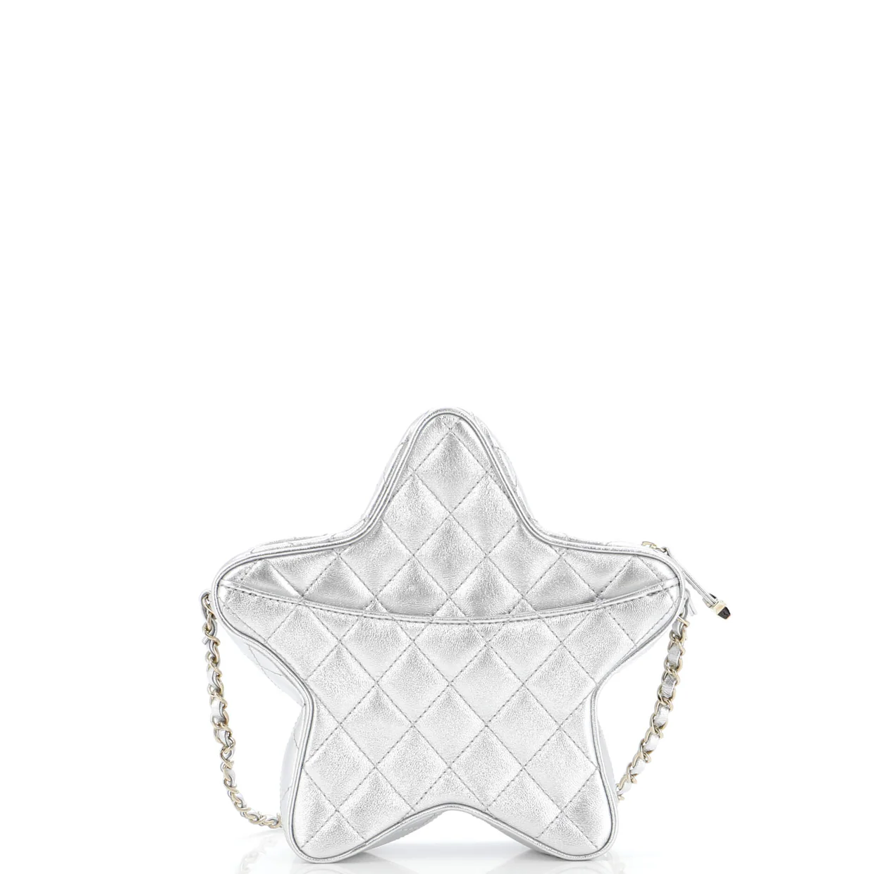 CC Walk of Fame Star Bag Quilted Metallic Lambskin - Deep Luxury