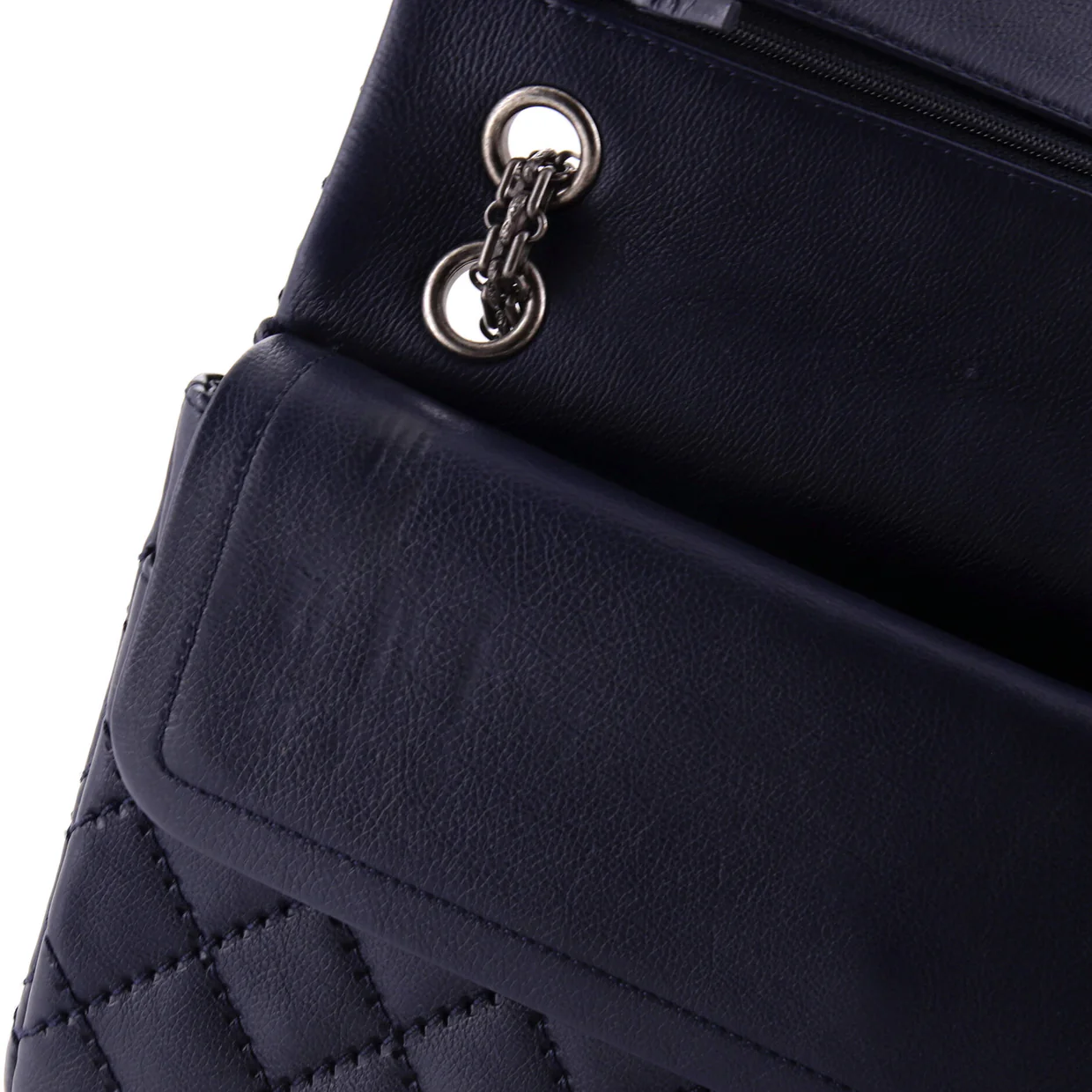 Reissue 2.55 Flap Bag Quilted Caviar 226 - Deep Luxury