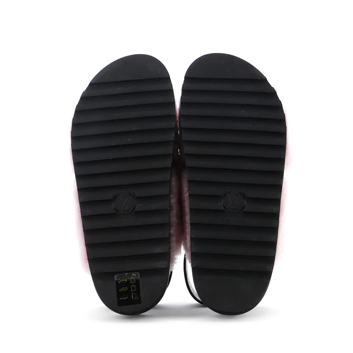 Women's Paseo Comfort Slide Slingback Sandals Shearling with Leather - Deep Luxury