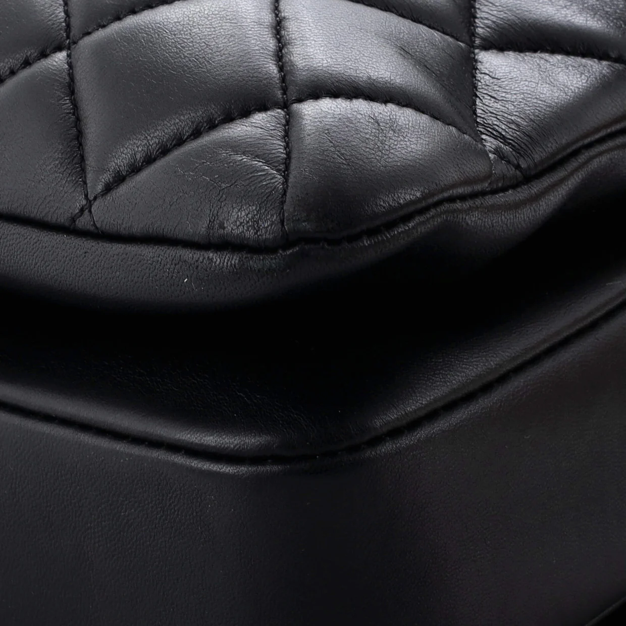 Trendy CC Top Handle Bag Quilted Lambskin Large - Deep Luxury