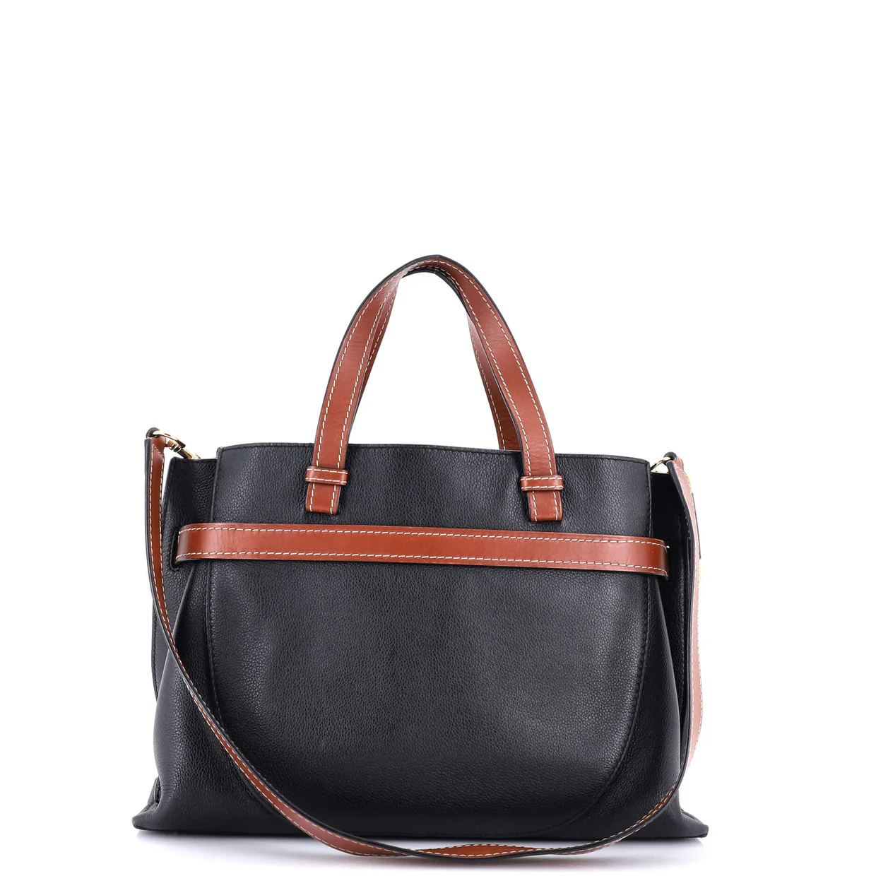 Gate Tote Leather Medium - Deep Luxury