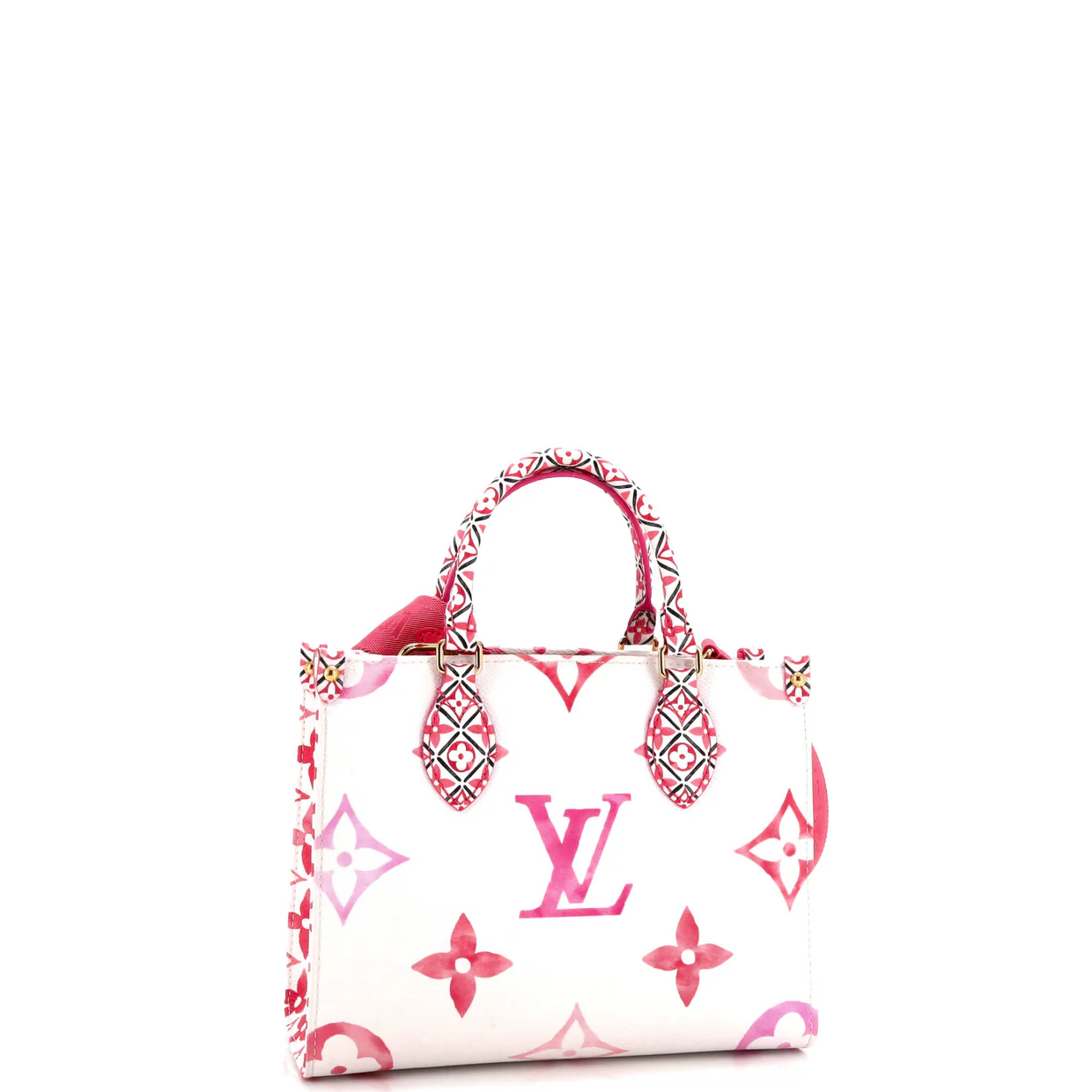 OnTheGo Tote By The Pool Monogram Watercolor Giant PM - Deep Luxury